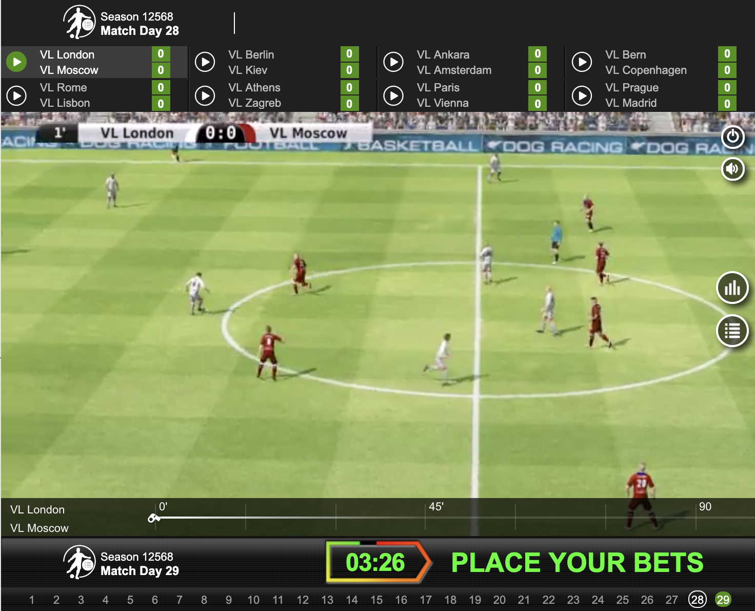 10Bet’s Virtual Sports 3-Way Football Offers Next Generation Virtuals Betting