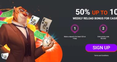 Grab some free spins with the TonyBet Friday Reload Bonus