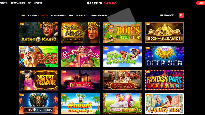 Arlekin casino games