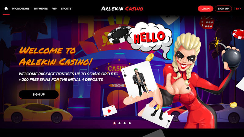 Arlekin casino review
