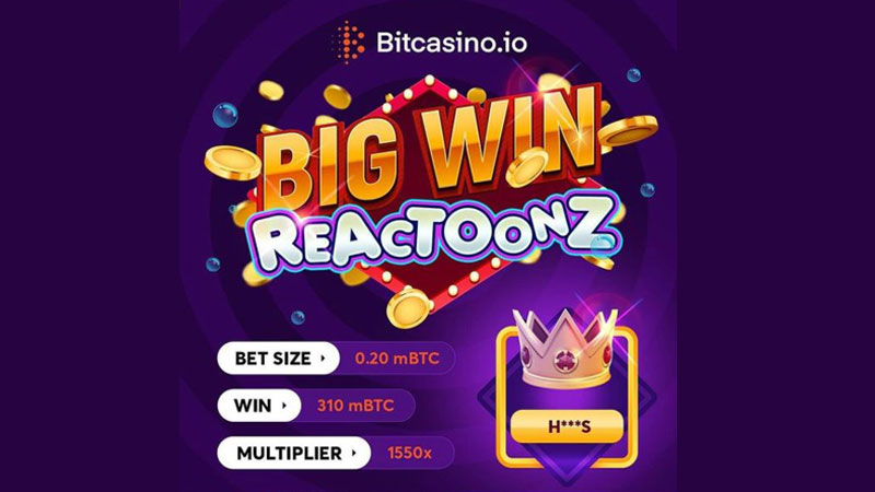 Bitcasino.io casino big win