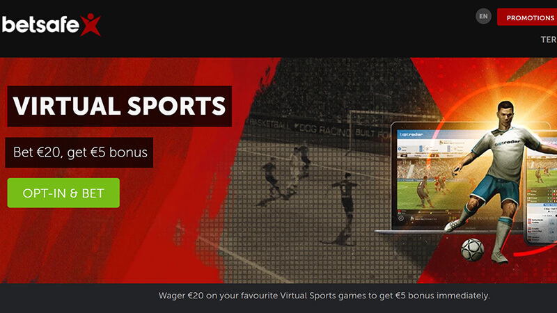 Betsafe Virtual Sports Bonus